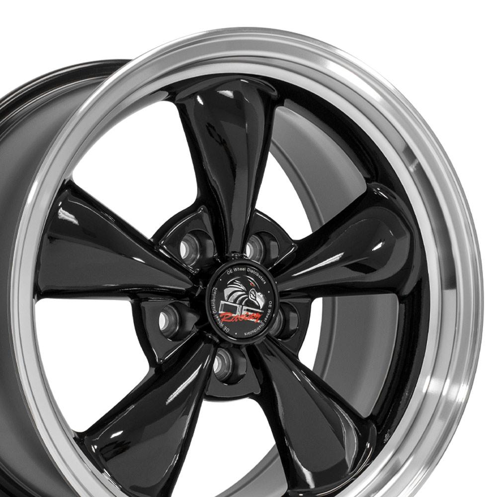 OE FR01 Wheels - Gloss Black Machined Lip