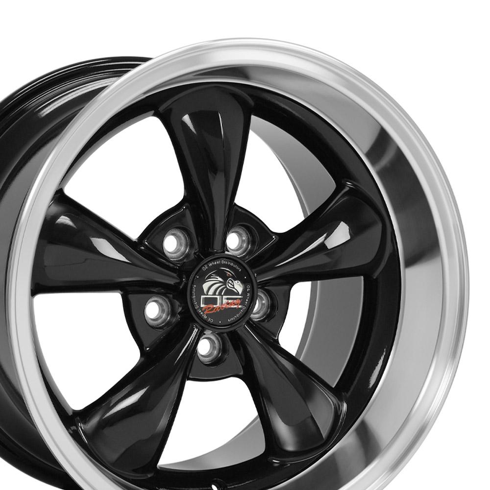 OE FR01 Wheels - Gloss Black Machined Lip