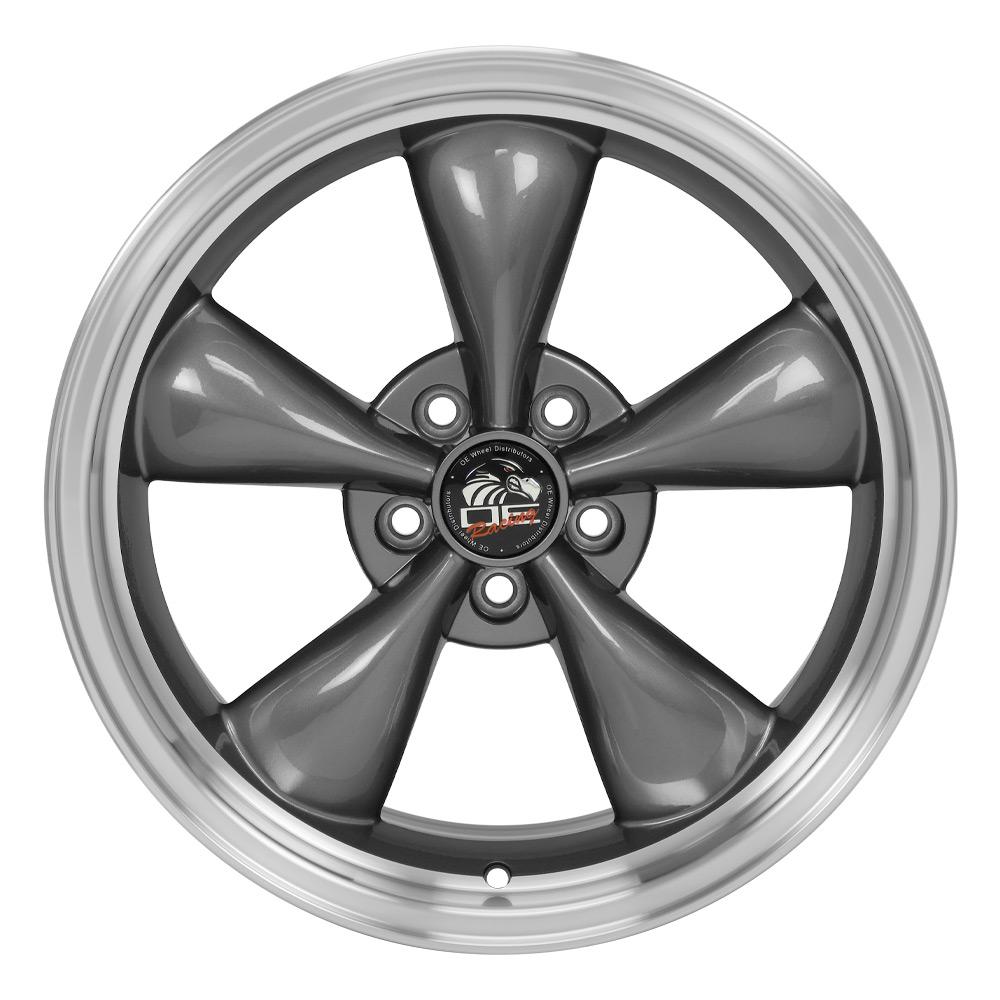 OE FR01 Wheels - Gloss Anthracite Machined Lip