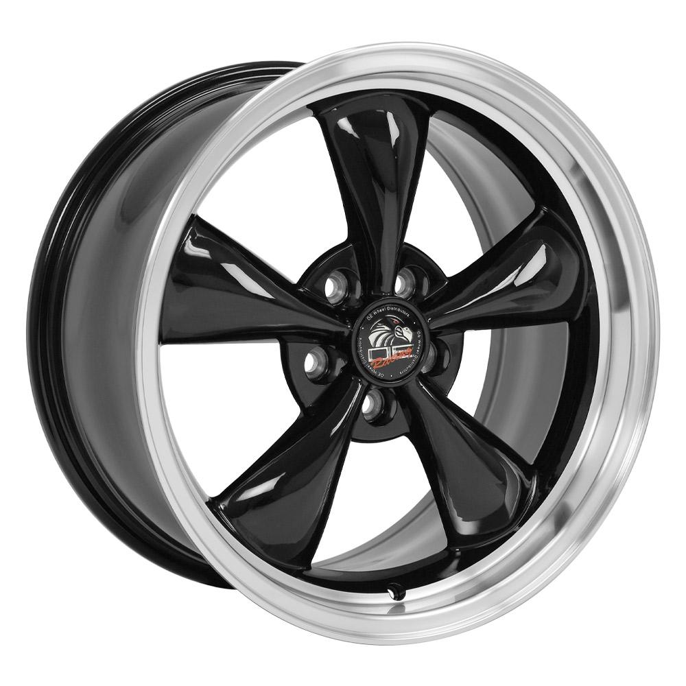 OE FR01 Wheels - Gloss Black Machined Lip