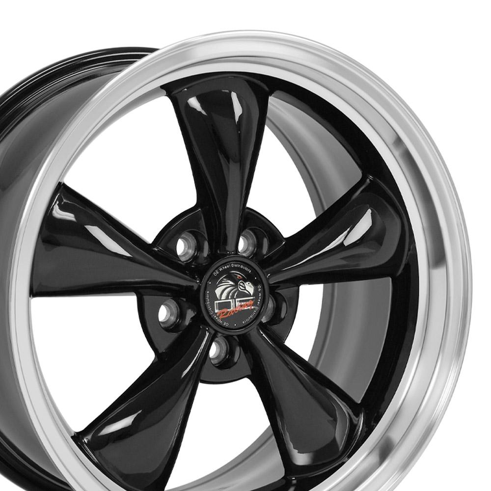 OE FR01 Wheels - Gloss Black Machined Lip