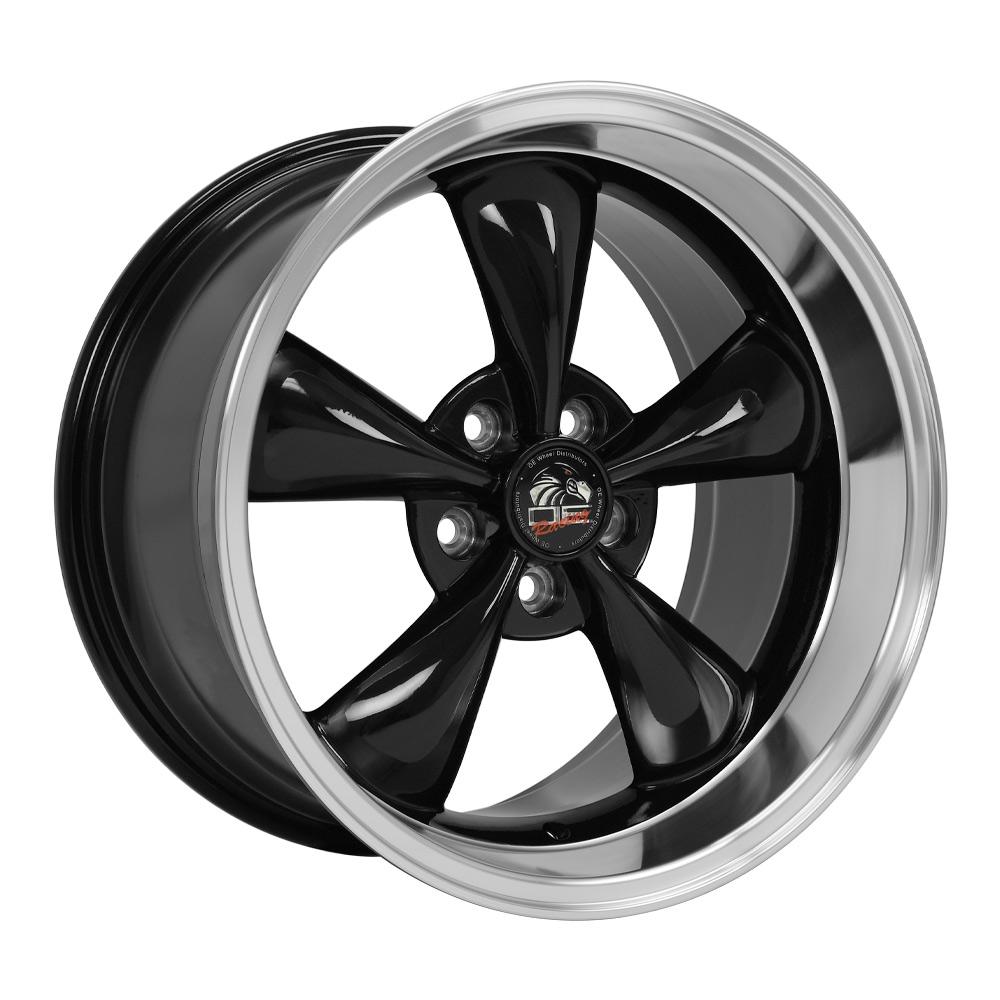 OE FR01 Wheels - Gloss Black Machined Lip