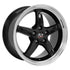 OE FR04B Wheels - Gloss Black Machined Lip
