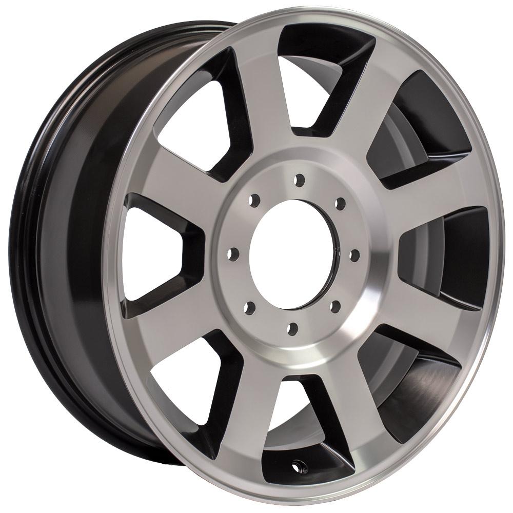 OE FR78 Wheels - Satin Black Machined