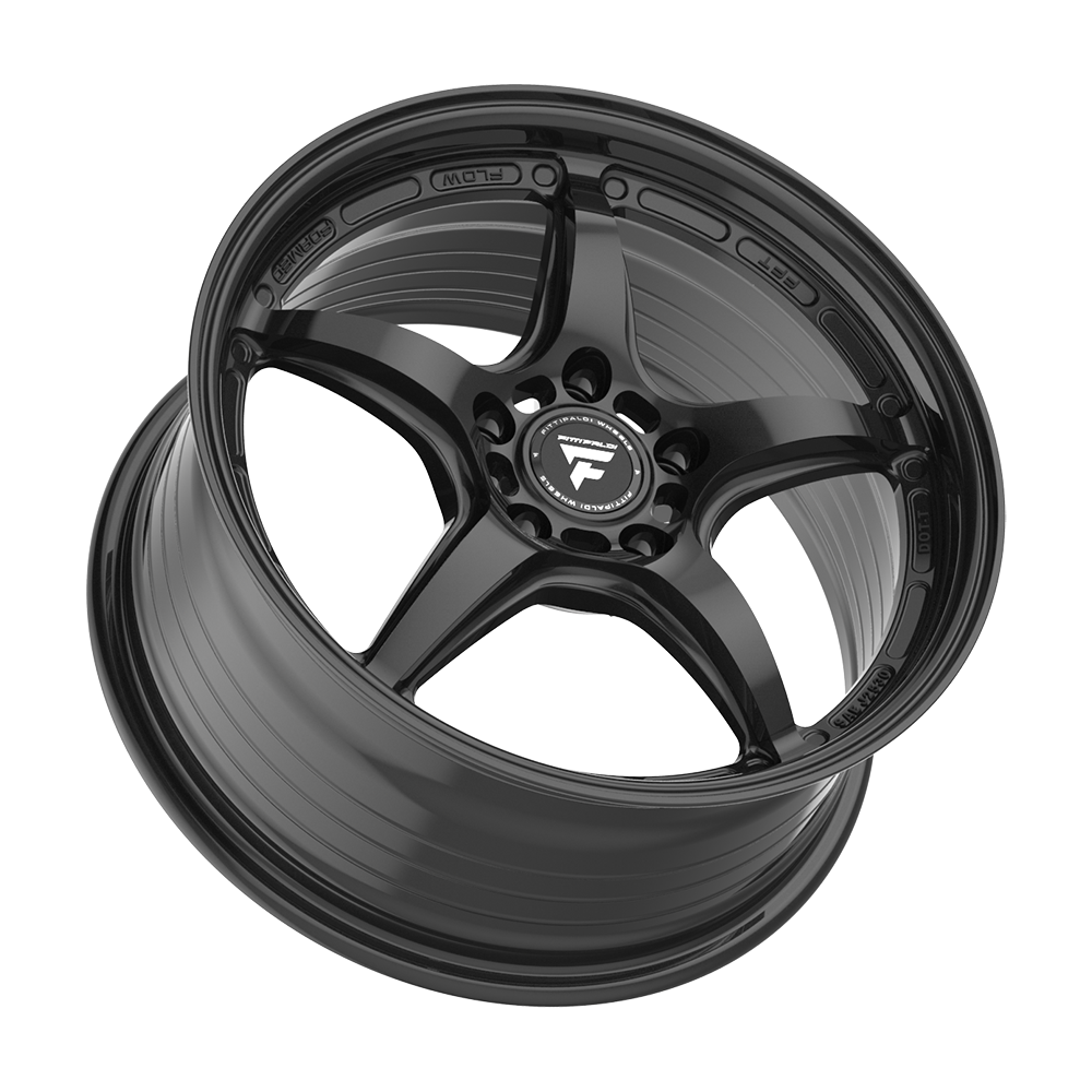 Fittipaldi FS367B Wheel - Gloss Black