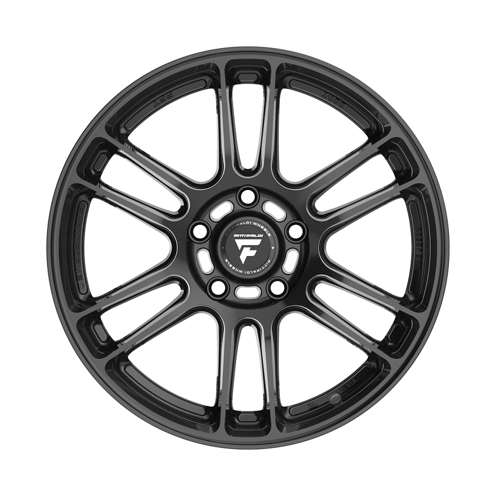Fittipaldi FS368B Wheel - Gloss Black