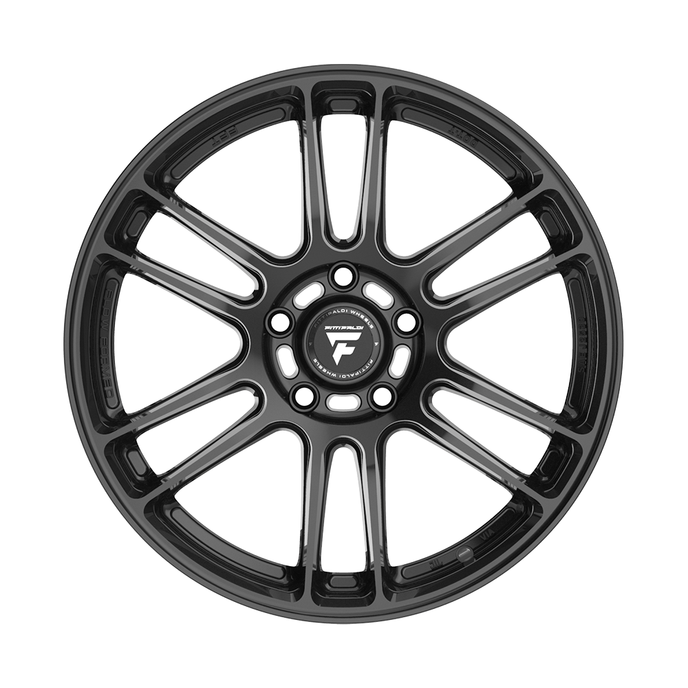 Fittipaldi FS368B Wheel - Gloss Black
