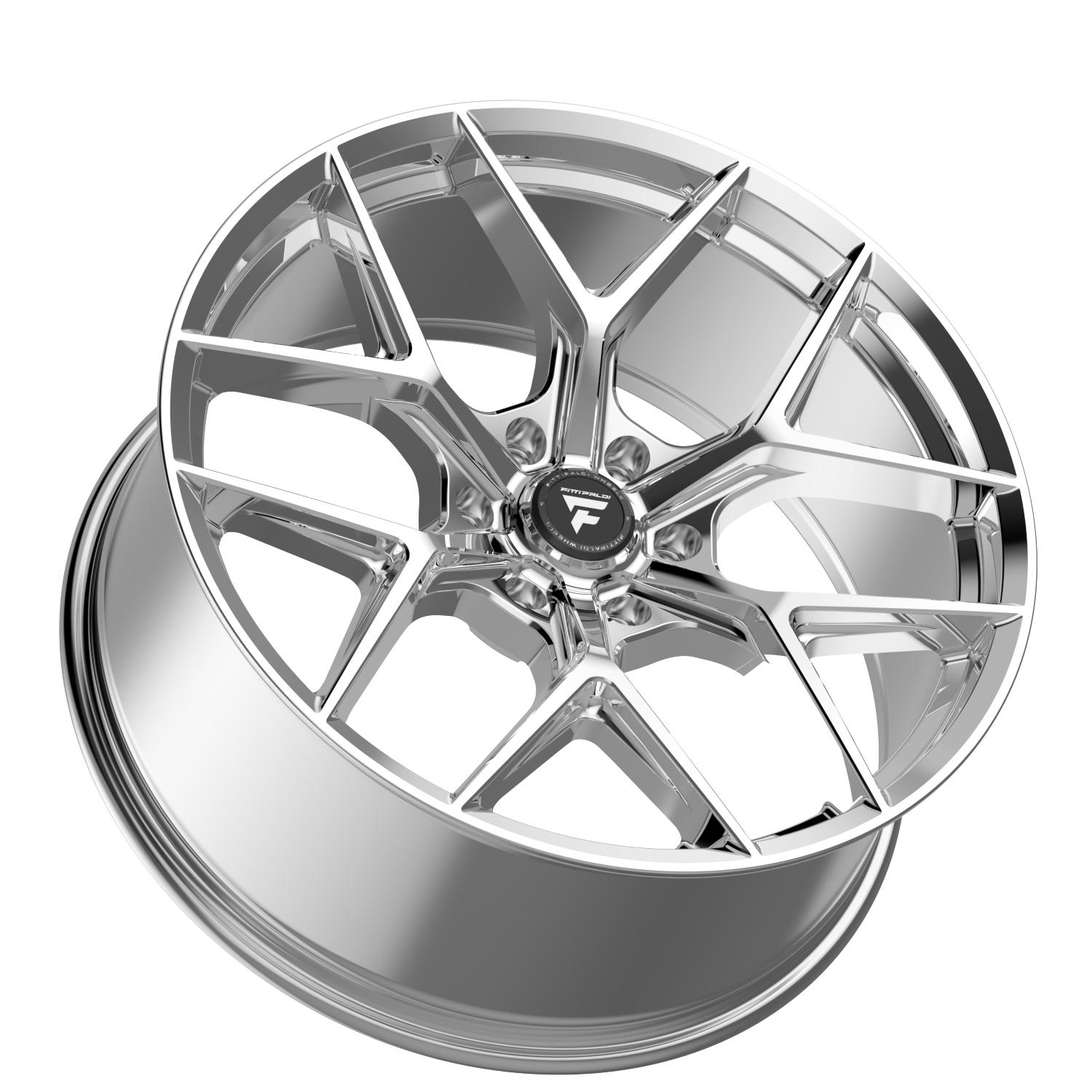 Fittipaldi FS374C Wheel - Chrome