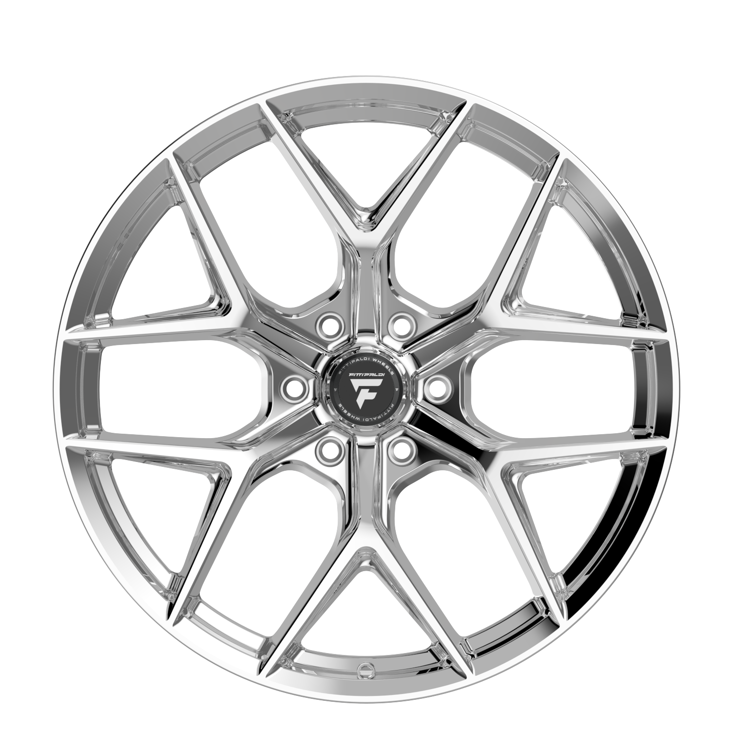 Fittipaldi FS374C Wheel - Chrome