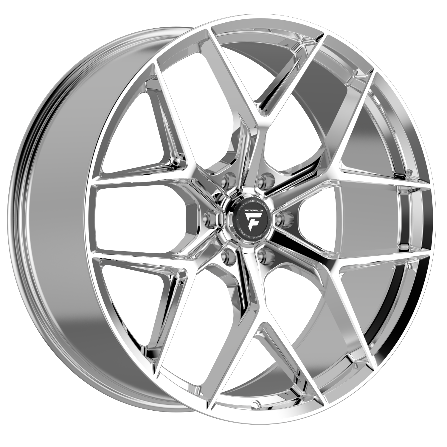 Fittipaldi FS374C Wheel - Chrome