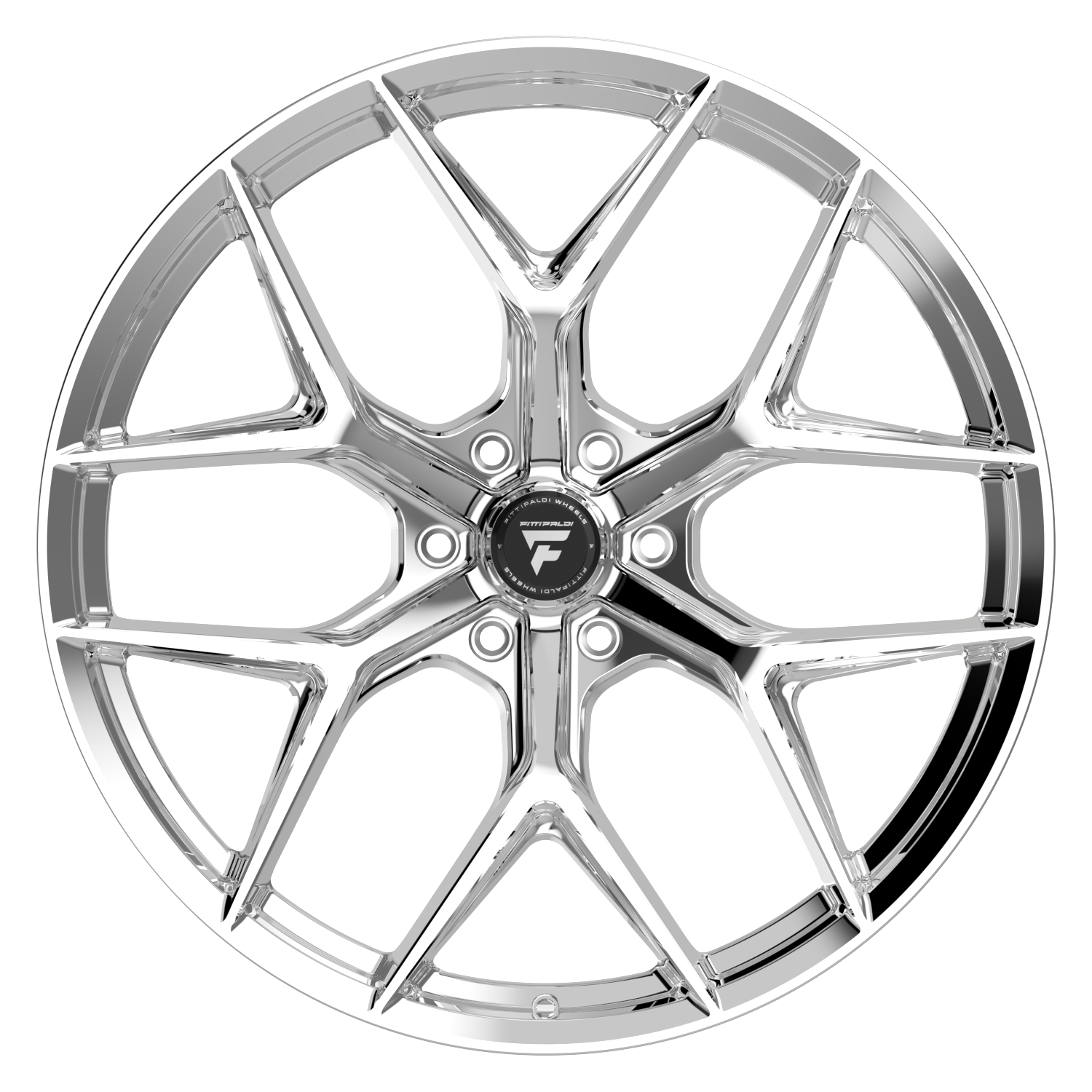 Fittipaldi FS374C Wheel - Chrome