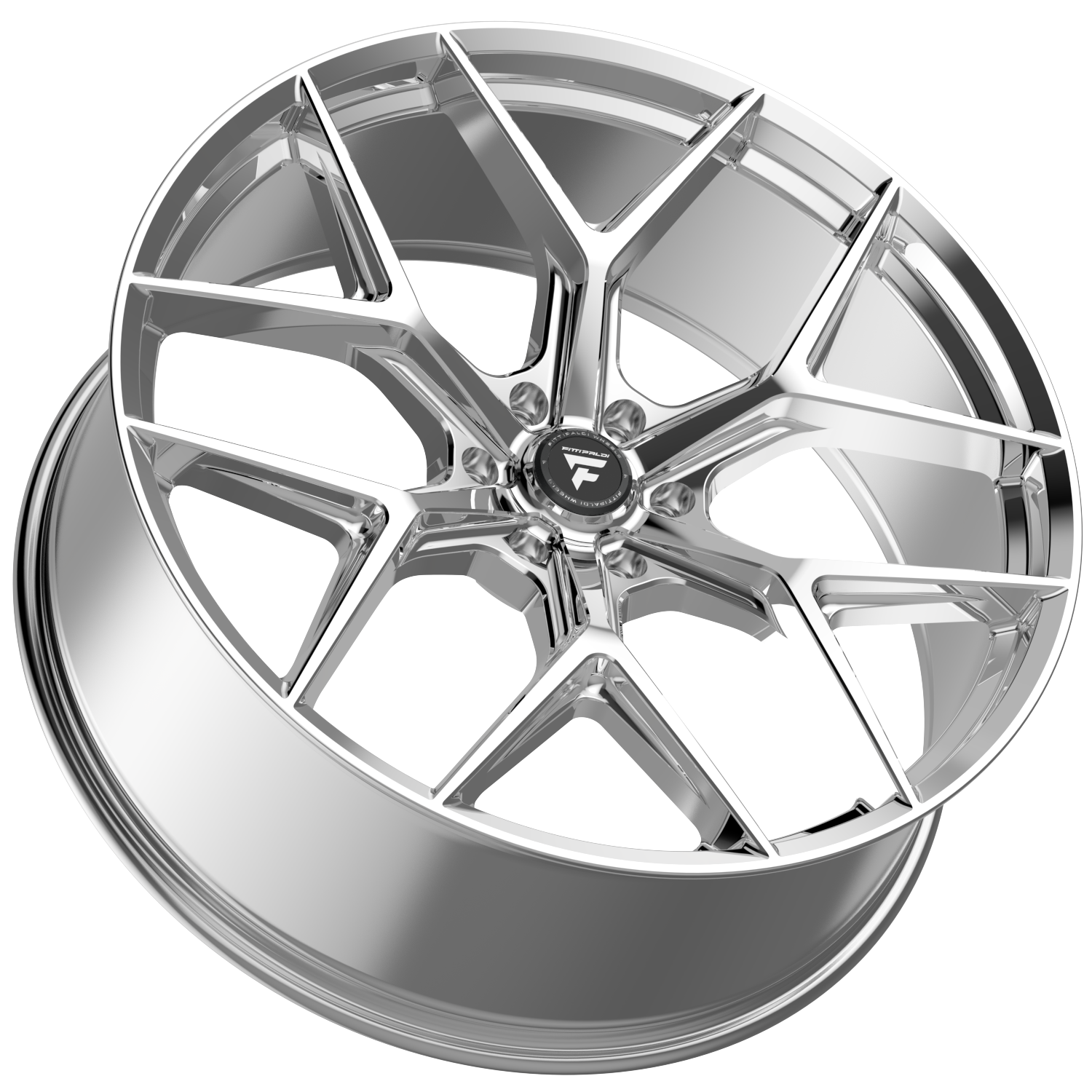 Fittipaldi FS374C Wheel - Chrome