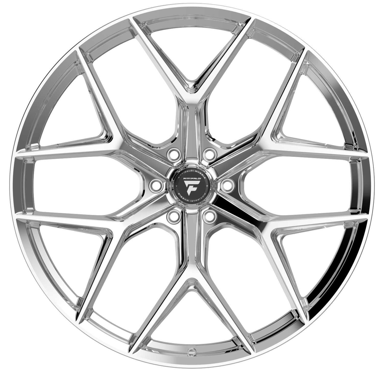 Fittipaldi FS374C Wheel - Chrome