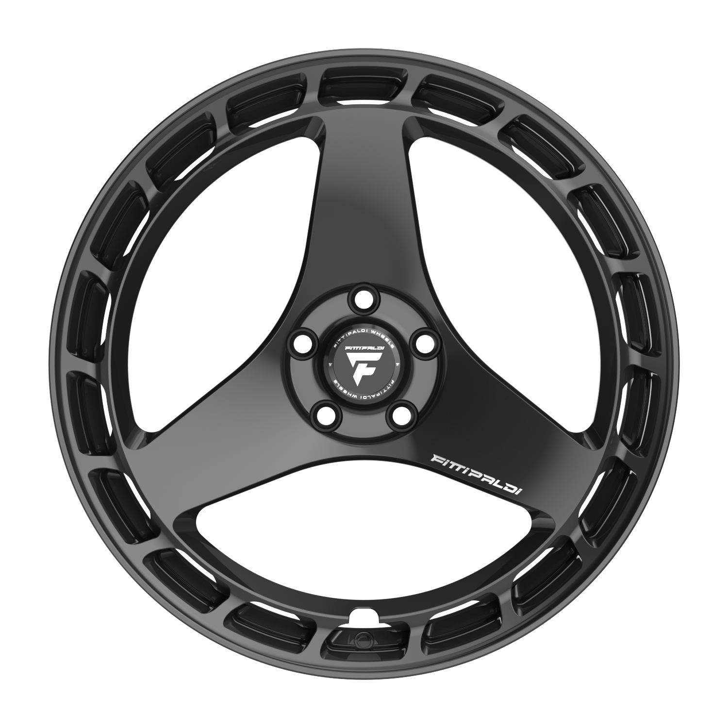 Fittipaldi FSF705B Wheel - Gloss Black