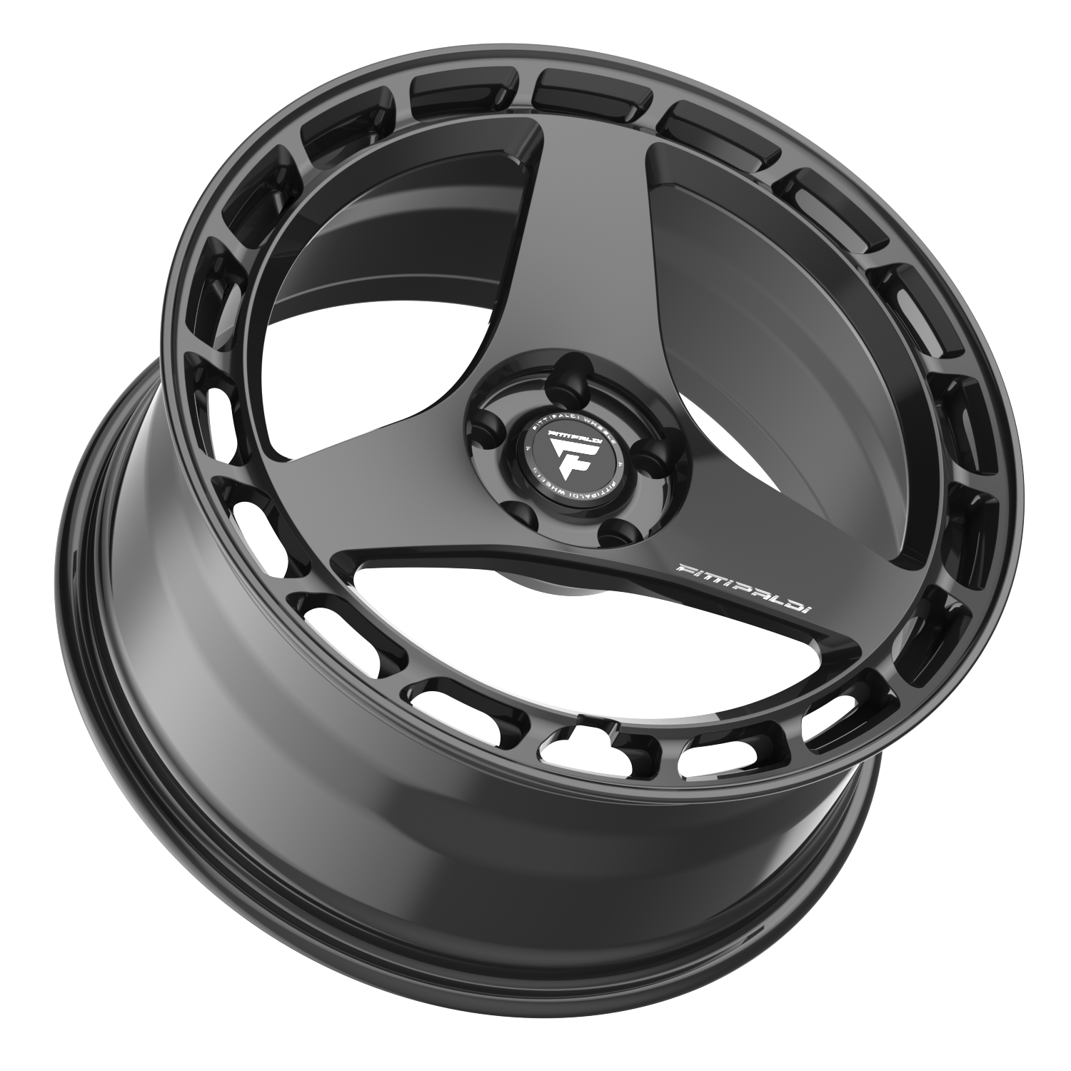 Fittipaldi FSF705B Wheel - Gloss Black