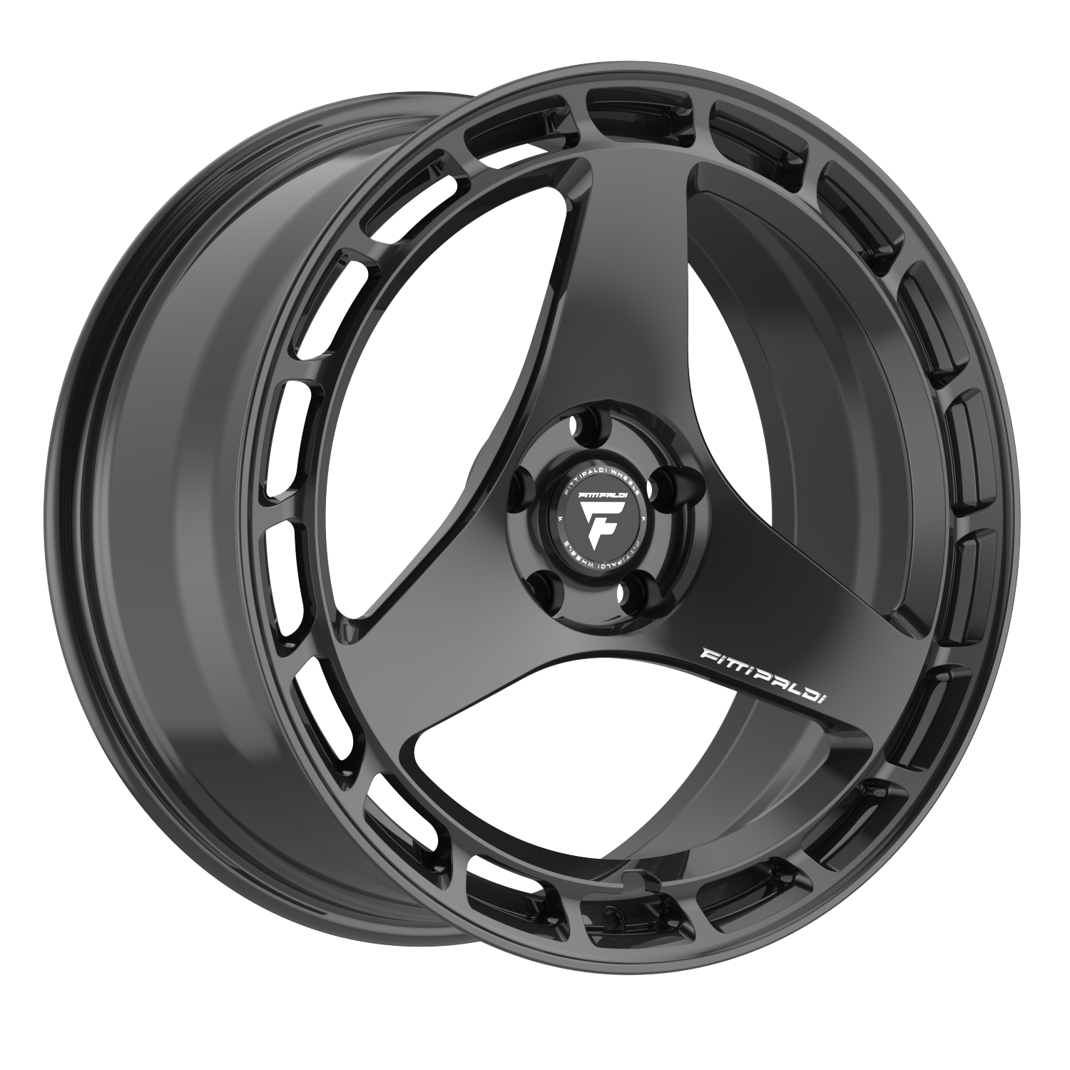 Fittipaldi FSF705B Wheel - Gloss Black