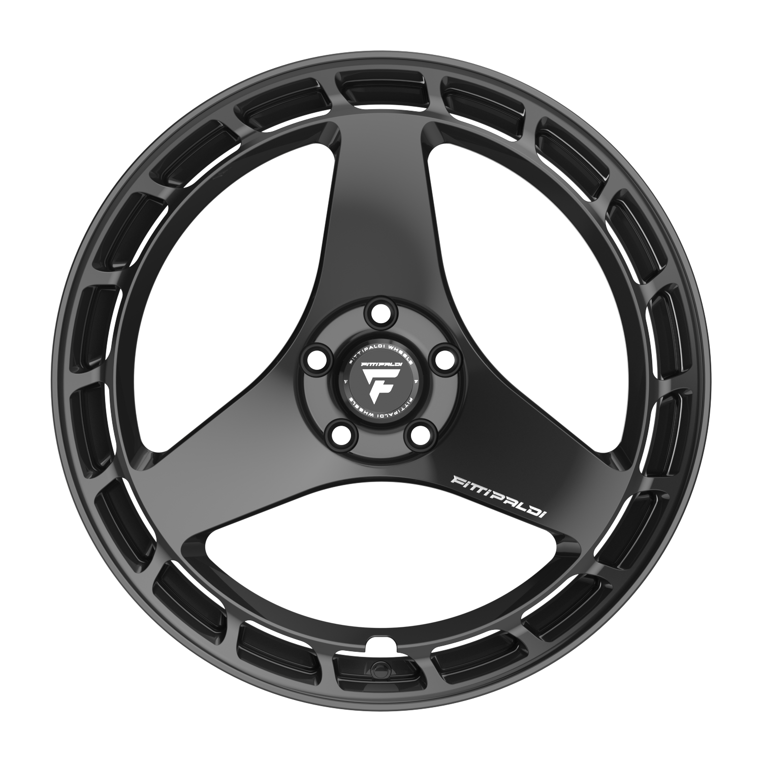 Fittipaldi FSF705B Wheel - Gloss Black