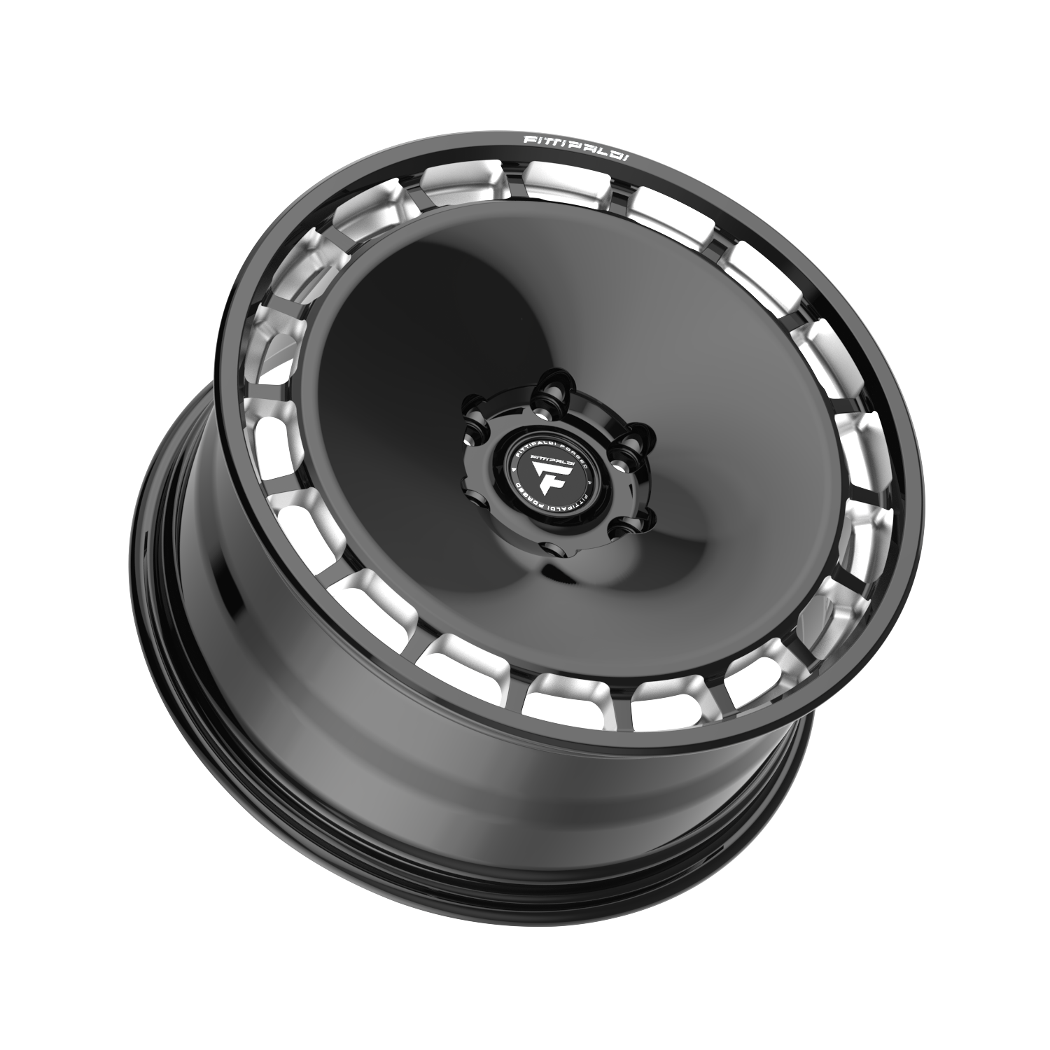 Fittipaldi FSF706BM Wheel - Gloss Black Milled