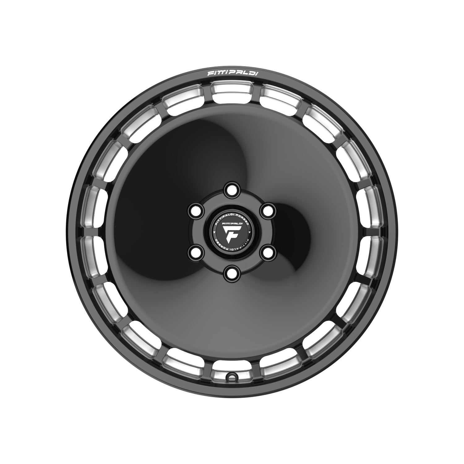 Fittipaldi FSF706BM Wheel - Gloss Black Milled