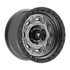 Fittipaldi Off Road FT100AB Wheel - Satin Anthracite with Satin Black Lip