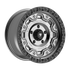 Fittipaldi Off Road FT100AB Wheel - Satin Anthracite with Satin Black Lip