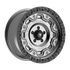 Fittipaldi Off Road FT100AB Wheel - Satin Anthracite with Satin Black Lip