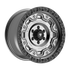 Fittipaldi Off Road FT100AB Wheel - Satin Anthracite with Satin Black Lip