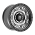 Fittipaldi Off Road FT100AB Wheel - Satin Anthracite with Satin Black Lip
