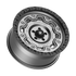 Fittipaldi Off Road FT100AB Wheel - Satin Anthracite with Satin Black Lip