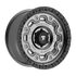 Fittipaldi Off Road FT100AB Wheel - Satin Anthracite with Satin Black Lip