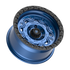 Fittipaldi Off Road FT100BLB Wheel - Gloss Blue with Satin Black Lip