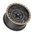 Fittipaldi Off Road FT100BZ Wheel - Satin Black with Bronze Ring