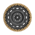 Fittipaldi Off Road FT100BZ Wheel - Satin Black with Bronze Ring