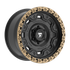 Fittipaldi Off Road FT100BZ Wheel - Satin Black with Bronze Ring
