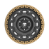 Fittipaldi Off Road FT100BZ Wheel - Satin Black with Bronze Ring