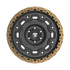 Fittipaldi Off Road FT100BZ Wheel - Satin Black with Bronze Ring