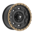 Fittipaldi Off Road FT100BZ Wheel - Satin Black with Bronze Ring