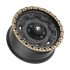 Fittipaldi Off Road FT100BZ Wheel - Satin Black with Bronze Ring