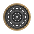 Fittipaldi Off Road FT100BZ Wheel - Satin Black with Bronze Ring