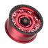 Fittipaldi Off Road FT100RTB Wheel - Gloss Red with Machined Face, Red Tint, and Satin Black Lip