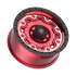 Fittipaldi Off Road FT100RTB Wheel - Gloss Red with Machined Face, Red Tint, and Satin Black Lip