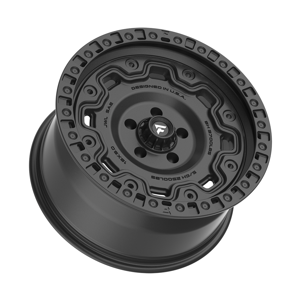 Fittipaldi Off Road FT100SB Wheel - Satin Black