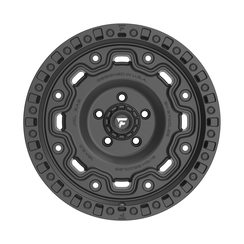 Fittipaldi Off Road FT100SB Wheel - Satin Black