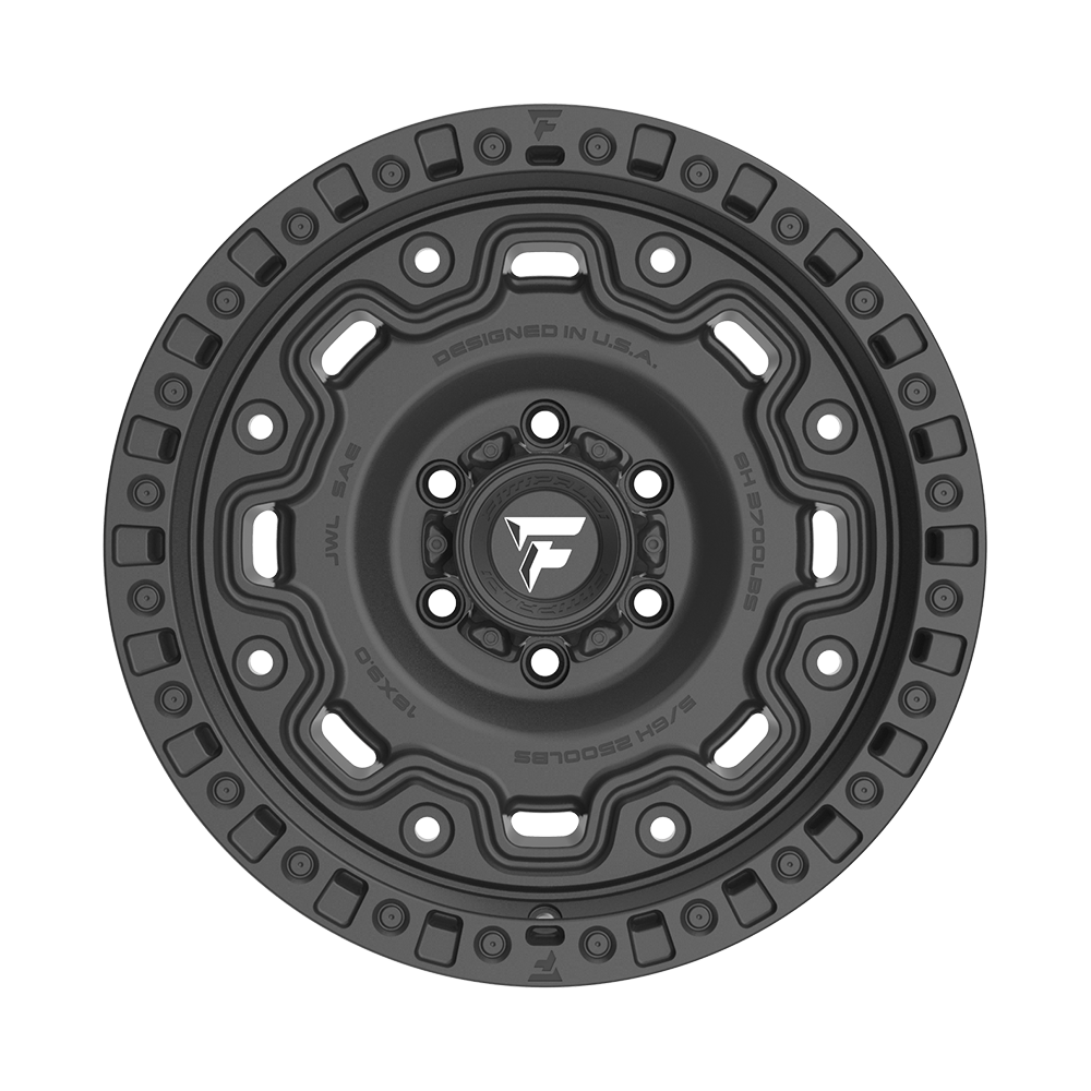 Fittipaldi Off Road FT100SB Wheel - Satin Black