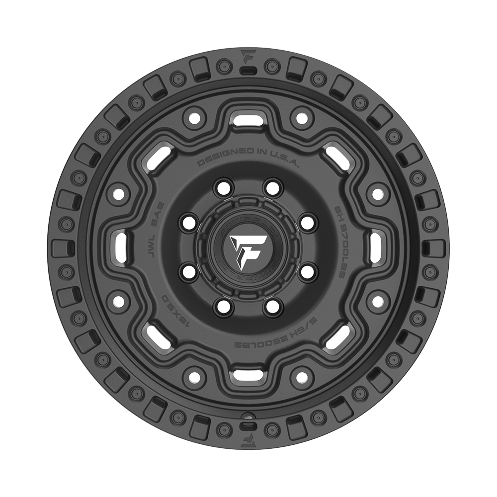 Fittipaldi Off Road FT100SB Wheel - Satin Black