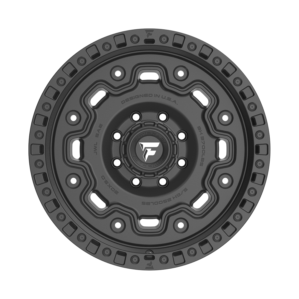 Fittipaldi Off Road FT100SB Wheel - Satin Black