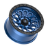 Fittipaldi Off Road FT101BLB Wheel - Gloss Blue with Satin Black Lip