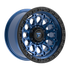 Fittipaldi Off Road FT101BLB Wheel - Gloss Blue with Satin Black Lip
