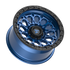 Fittipaldi Off Road FT101BLB Wheel - Gloss Blue with Satin Black Lip