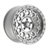 Fittipaldi Off Road FT101MS Wheel - Gloss Silver with Machined Face and Undercut